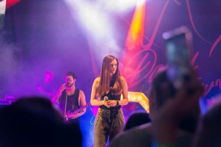 Koncert Dawida Kwiatkowskiego w wislańskim amfiteatrze
